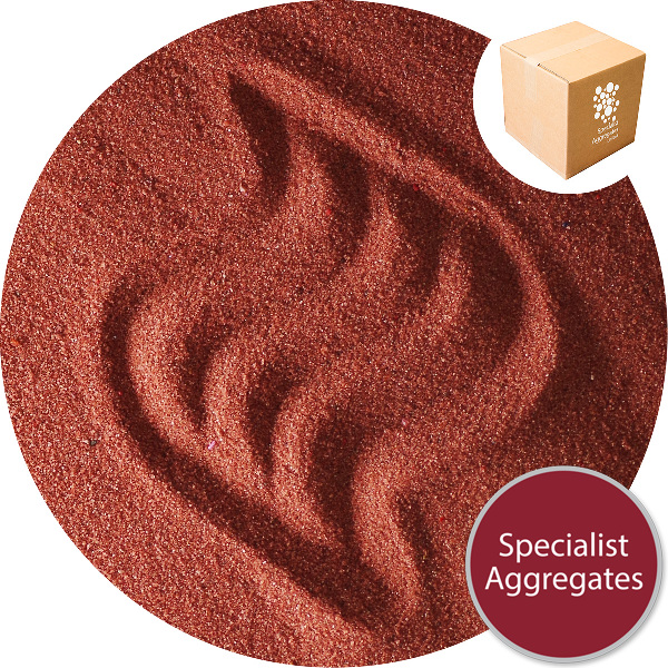 Coloured Sand - Devonian Red
